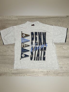1991 Penn State Nittany Lions Vintage Graphic Tee - Womens XL